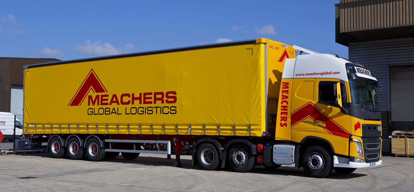 Meachers Global Logistics Transport Warehousing Lorry