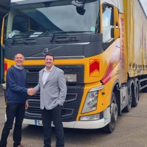 Red Arrow Managing Director Nicholas Gebbett and Meachers’ Commercial Director Gary Whittle